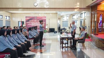 Kakanwil Tejo Harwanto Terima Penghadapan Alumni Poltekip Angkatan 54