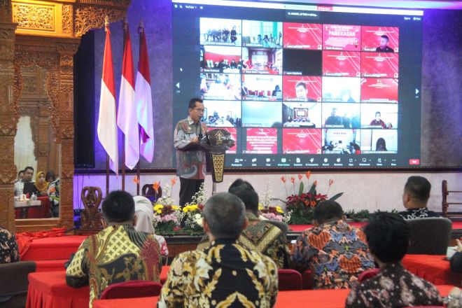 Kanwil Kemenkumham Jateng Gelar Sosialisasi Konversi Penilaian Kinerja Bagi Jabatan Fungsional