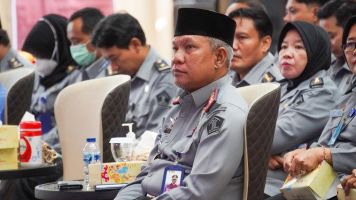 Kemenkumham Jawa Tengah Gelar Peringatan Isra Mi’raj 1445 H bersama Ustadz Haris Budiatna