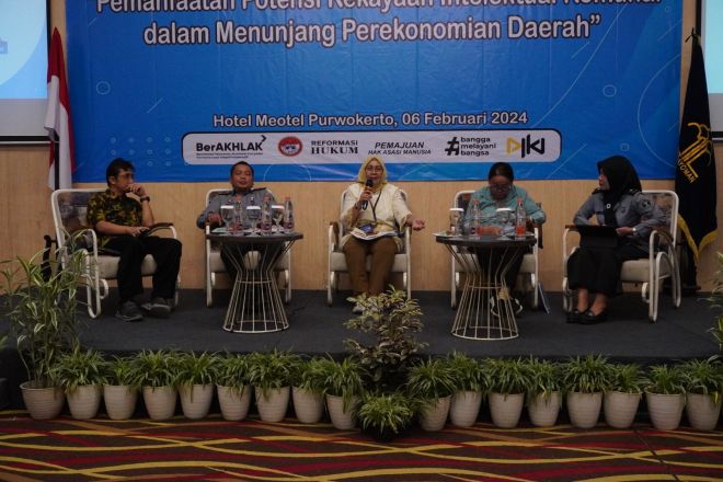 Tingkatkan Pemahaman dan Pemanfaatan Kekayaan Intelektual Komunal, Kemenkumham Jateng Gelar Promosi dan Diseminasi