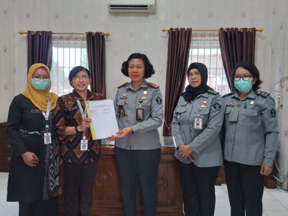 Lapas Perempuan Semarang Jalin PKS dengan UPTD Puskesmas Poncol bidang Kesehatan WBP