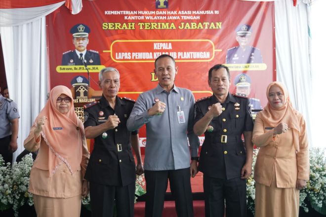 2 UPT Eks Karesidenan Kedu Miliki Nahkoda Baru, Kadivpas Pimpin Sertijab