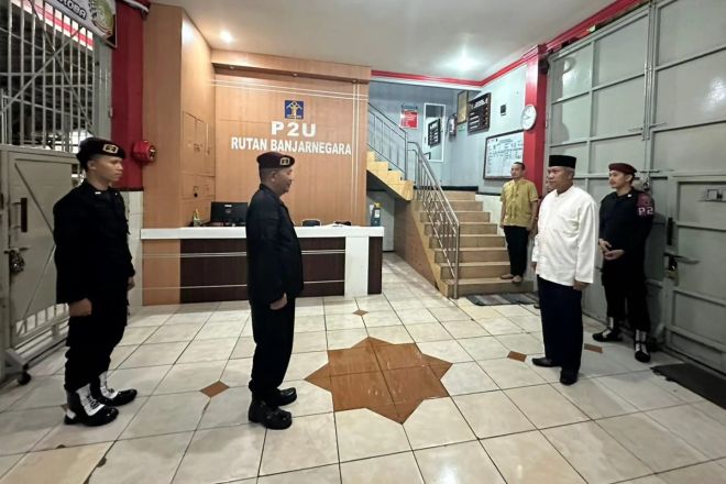 Kakanwil Kemenkumham Jateng Lakukan Kontrol Keliling di Rutan Banjarnegara