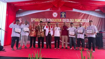 Kemenkumham Jateng Bersama BPIP RI Gelar Penguatan Pembinaan Ideologi Pancasila kepada WBP