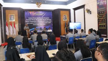 Buka Kegiatan SPIP, Kakanwil Kemenkumham Jateng Minta Jajarannya Untuk Taat Aturan