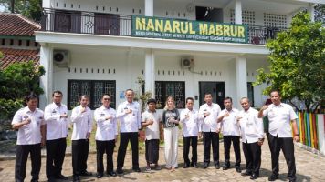 Indahnya Berbagi di Bulan Ramadhan, Kanwil Kumham Jateng Anjangsana Ke Panti Asuhan