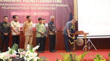 Notaris Wajib Profesional, Ini Pesan Dirjen AHU Cahyo R Muzhar