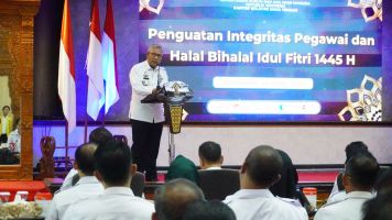 Kemenkumham Jateng Gelar Penguatan Integritas Dan Halal Bihalal