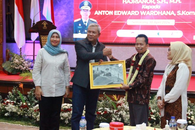 Kemenkumham Jateng Gelar Pisah Sambut Kepala Divisi Administrasi