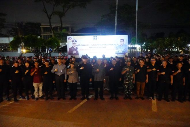 Komitmen Berantas Narkoba, Kanwil Kemenkumham Jateng Gelar Apel Siaga 3+1