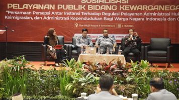 Satukan Pemahaman Instansi Terkait, Kemenkumham Jateng Gelar Sosialisasi Pelayanan Publik Bidang Kewarganegaraan