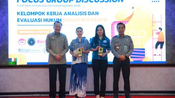 Kanwil Kemenkumham Jateng ingin Menyokong Industri Kreatif agar Menciptakan Kesejahteraan