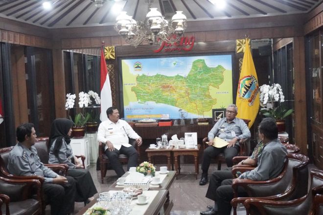 Kakanwil Temui Pj Gubernur Bahas Gugus Tugas Bisnis dan HAM Jawa Tengah