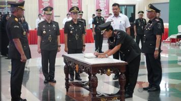Kakanwil Kemenkumham Jateng Lantik 6 Pejabat Manajerial
