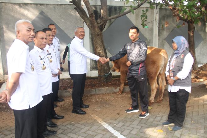 Wujud Ketakwaan Terhadap Allah SWT, Kemenkumham Jateng Adakan Penyembelihan Hewan Qurban Idul Adha 1445 H