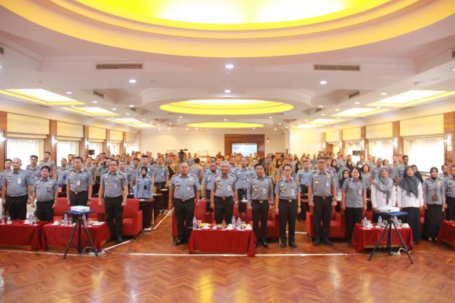 Kemenkumham Jateng Gelar Rekonsiliasi dan Pemutakhiran Data Laporan Keuangan dan BMN Semester I Tahun 2024