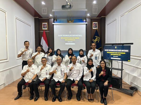 Laksanakan Rencana Aksi, Kemenkumham Jateng Kembali Laksanakan Rekonsiliasi Data Notaris