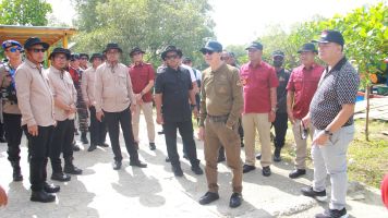 Monitoring Kawasan Nusakambangan, Menteri Hukum dan HAM Kunjungi Kampung Laut