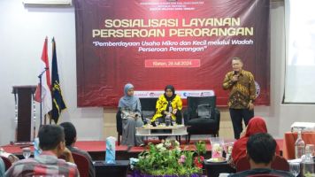 Kanwil Kemenkumham Jateng Ajak Pelaku Usaha Daftar Perseroan Perorangan