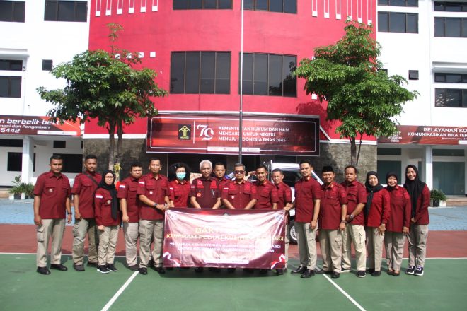 Kemenkumham Jateng Berbagi Kebahagiaan Melalui Bakti Sosial “Kumham Peduli, Kumham Berbagi