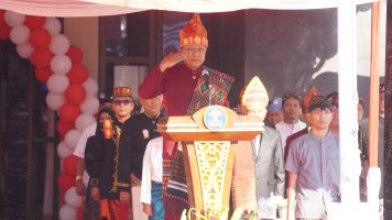 Kakanwil Kemenkumham Jateng Pimpin Upacara Bendera HUT Ke-79 Kemerdekaan RI