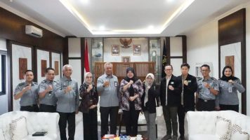 Kakanwil Kemenkumham Jateng Terima Audiensi FH Unwahas