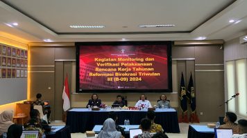 Kemenkumham Jateng Gelar Monitoring dan Verifikasi RKT B09 pada UPT Nusakambangan & Cilacap