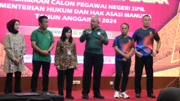 Kakanwil Kemenkumham Jateng Pastikan Tes CPNS Tahun 2024 Adil dan Transparan