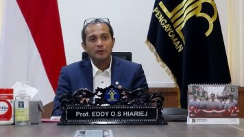 Wamenkum Prof Eddy Dorong Perancang Peraturan Perundang-Undangan Cermat Susun Regulasi
