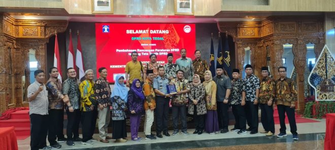 Terima Kunjungan DPRD kota Tegal, Kanwil Kemenkumham Jawa Tengah Bantu Sempurnakan Tatib DPRD Kota Tegal