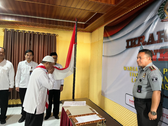 Napiter Lapas Batang Ikrar Setia NKRI