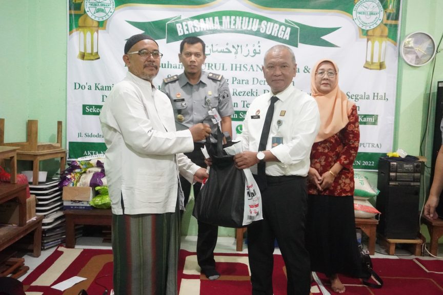 Bentuk Kepedulian Sesama, Kemenkum Jateng Anjangsana Ke Panti Asuhan Nurul Ihsan Semarang