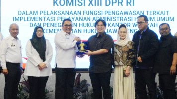 Terima Kunker Komisi XIII DPR RI, Kemenkum Jateng Paparkan Komitmen dan Capaian Kinerja Tahun 2025