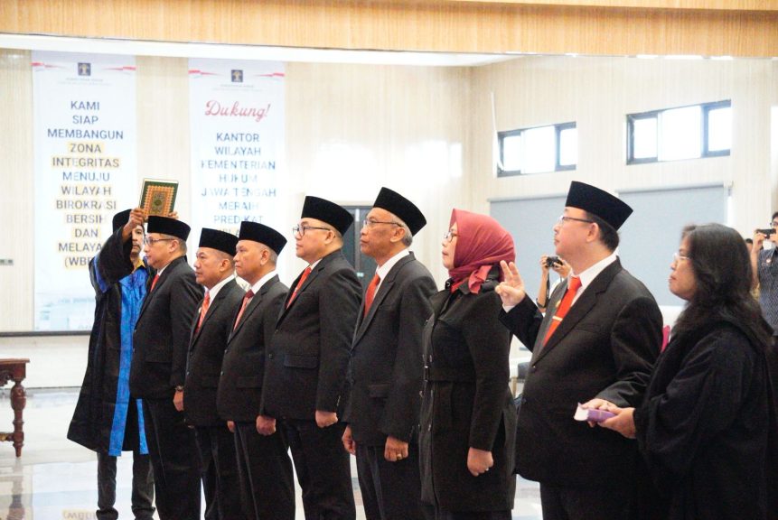 Pelantikan Anggota MKNW Jawa Tengah 2025–2028, Wujud Penguatan Integritas Profesi Notaris