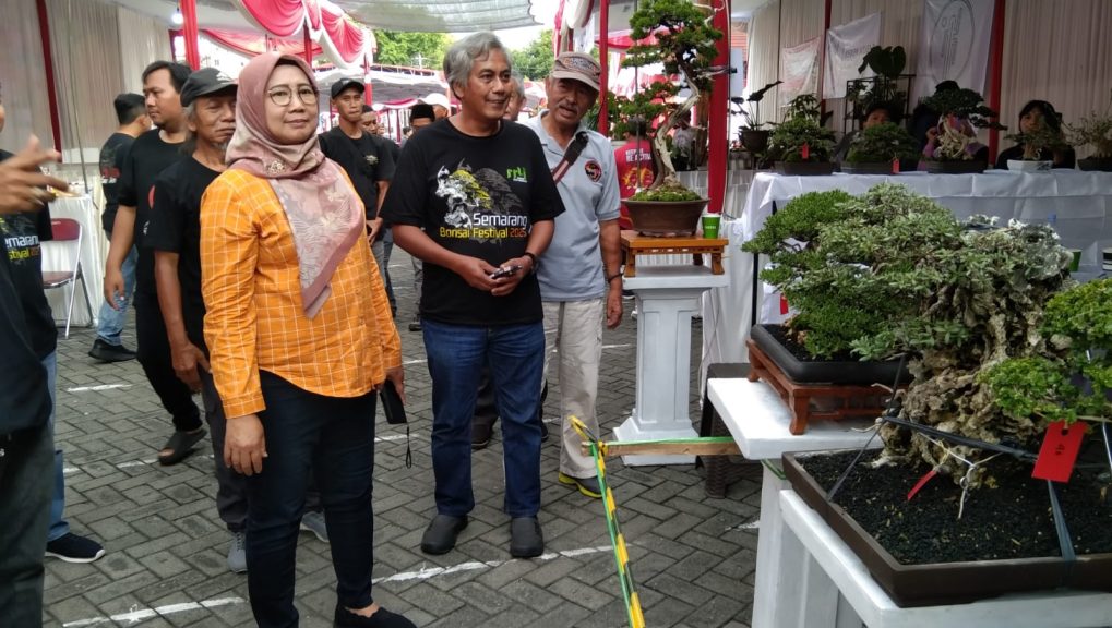Dispertan Kota Semarang Gelar Ajang bergengsi Tanaman Hias Jenis Bonsai