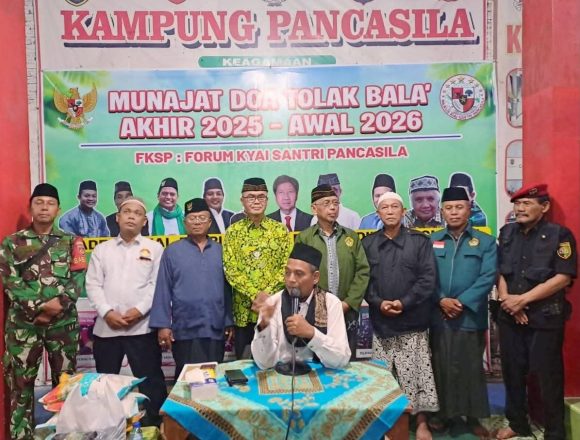 Forum Kyai dan Santri Pancasila Gelar Doa Tolak Bala’ Akhir Tahun dan Menyongsong Tahun Baru