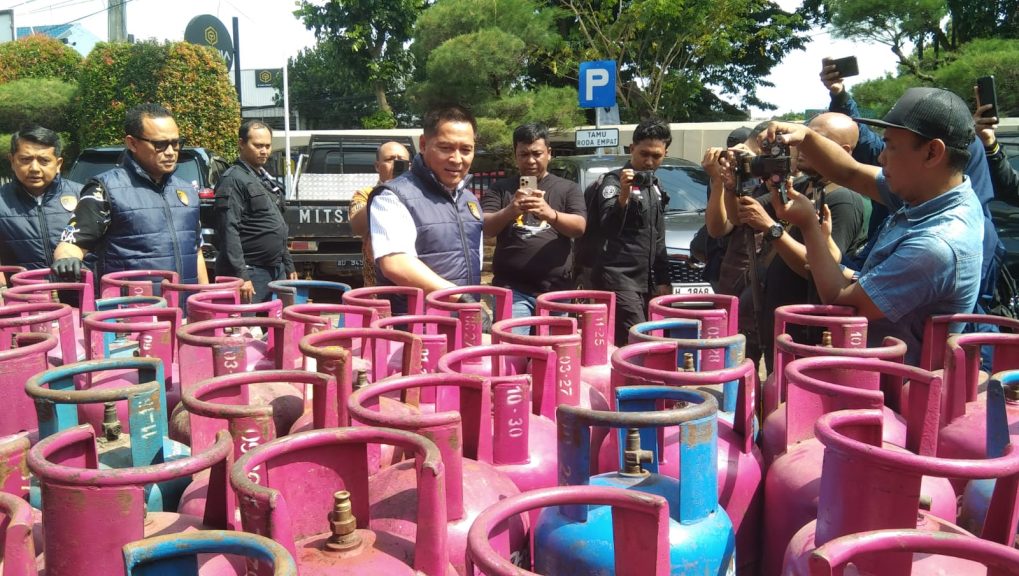 Polda Jateng Ungkap Penyalahgunaan Gas ber Subsidi, Omzet Capai Miliaran Rupiah per Bulan