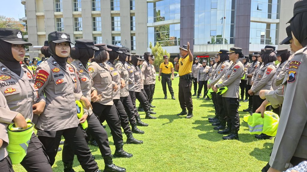 Polda Jateng Latih 185 Polwan Jadi Unit Negosiator, Siap Kawal Aspirasi Secara Humanis Dengan Empati