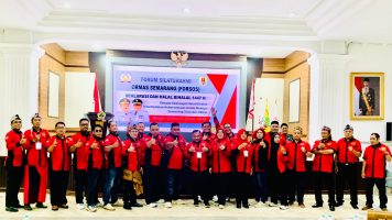 Deklarasi dan Halal Bihalal FORSOS,Dukung Program Pemkot Semarang, kebersamaan untuk kota semarang Semakin Hebat