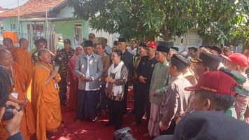 Rombongan Biksu Thodung “Indonesia Walk For Peace 2026” Melintasi Genuk, Disambut Forkopimcam dan Tokoh Masyarakat