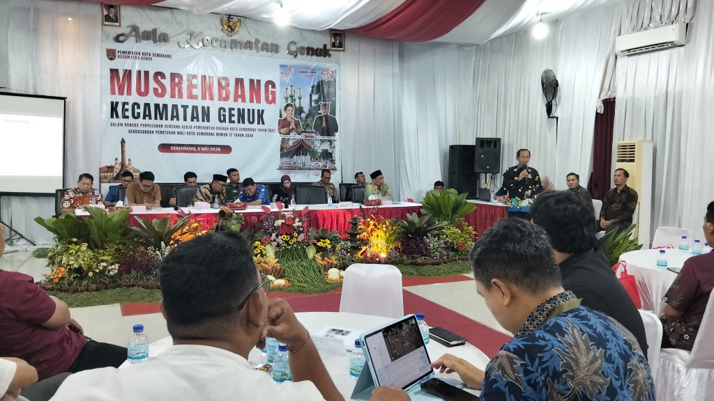 Musrenbang Genuk 2026, Fokus Atasi Banjir dan Perkuat Kampung Ngaji-Literasi