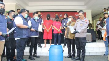 Polda Jateng Musnahkan Barang Bukti dari 449 Kasus Narkoba, Selamatkan Hampir 168 Ribu Jiwa dari Ancaman Narkotika