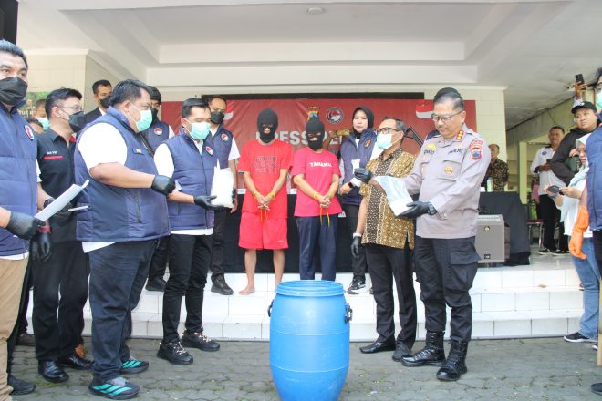 Polda Jateng Musnahkan Barang Bukti dari 449 Kasus Narkoba, Selamatkan Hampir 168 Ribu Jiwa dari Ancaman Narkotika