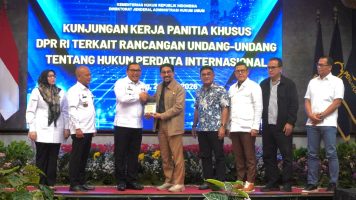 Kanwil Kemenkum Jateng Fasilitasi Diskusi Publik Pansus DPR RI Bahas RUU Hukum Perdata Internasional