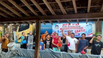 PSI Salurkan 45 Tangki Air Bersih untuk Warga Kabupaten Semarang